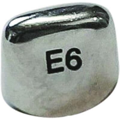 Acero XT Stainless Steel Primary Anterior Crown, Upper Right Central, Size 6, 5/Pack, XT E6 thumbnail 6