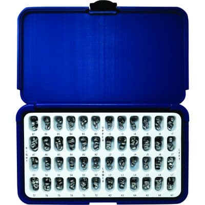 Acero™ Crowns 3S Surgical Stainless Steel Primary Molar Crown Kit Tray with 5 Crowns of Each Size (240 Crowns Total), 01KEZKNKMPS1574430AE2DBVS7 thumbnail 4