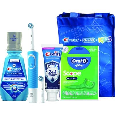 Crest Oral-B Kids 6+ Years Rechargeable Toothbrush Bundle with Oral-B Pro 400, Case of 3 thumbnail 5