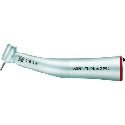 NSK Ti-Max Z99L High Speed Electric Handpiece, 1:5 Increasing, 100° Head, Push Button DURAPOWER Chuck, Optic, Quattro Spray, CA13140001 thumbnail 6