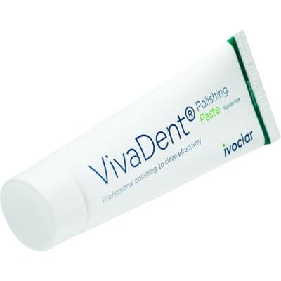 VivaDent Polishing Paste Medium, Fluoride-Free, Unflavored, 80g Tube, 761378 thumbnail 5
