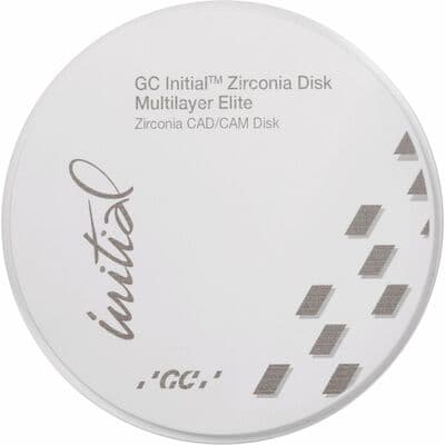 GC Initial Zirconia Disk Multilayer Elite, Shade OM2, 98.5mm x 16mm, 1/Pk thumbnail 5