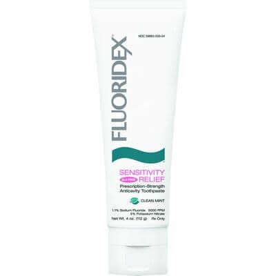 Fluoridex Sensitivity Relief SLS Free Toothpaste, Clean Mint, 4 oz, 6/Pkg, 2264US6 thumbnail 4