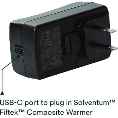 Solventum™ Filtek™ Composite Warmer Power Plug 100-240V Type A/C/I/G Kit, 6520P thumbnail 7