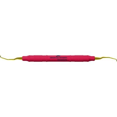 XP® SQUARED Technology Double-Gracey Mini Posterior Curette, 3/8" Red Handle, EagleLite Plastic, Single thumbnail 4
