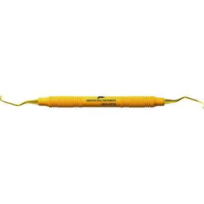 American Eagle XP® SQUARED Technology Gracey Standard 5-6 Anterior Curette, Yellow, Plastic Handle, 3/8", Double End, 01KZ65A7834HR9WTX4TS9AC195 thumbnail 4