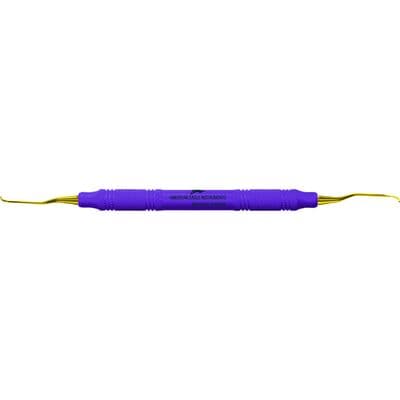 American Eagle XP® SQUARED Technology Gracey +3 Access Curette, 00/0 Anterior, Double End, Purple EagleLite Handle, AEGA00-0XPXE thumbnail 4