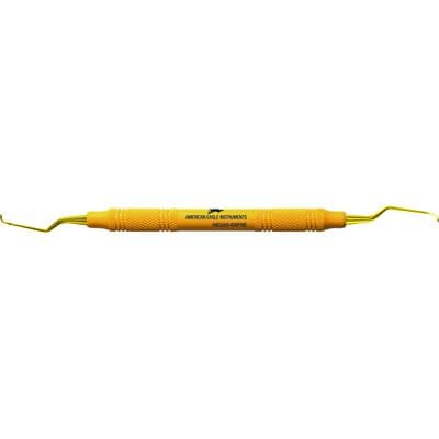 American Eagle XP® SQUARED Technology Gracey +3 Access Curette 5-6, Anterior, EagleLite Handle, Yellow, AEGA5-6XPXE thumbnail 4