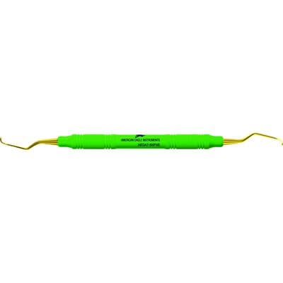 XP® SQUARED Technology Gracey +3 Access 7-8 Curette, Premolars/Molars, Green, 3/8" Handle, Double End, Each, AEGA7-8XPXE thumbnail 4