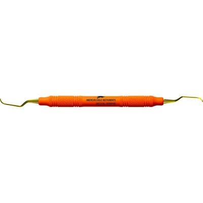 XP® SQUARED Technology Universal Curette Columbia 2L-2R, Longer Shank, Anterior, Orange, Double-End, EagleLite Handle, 1/Pkg thumbnail 4