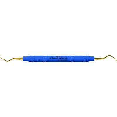 American Eagle XP® SQUARED Technology Scaler M23 Posterior, Double End, Blue Resin Handle, 3/8", AESM23XPXE thumbnail 4