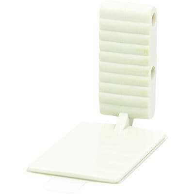 EzAim ComforTab Adhesive Sensor Holder, Anterior, White, 50/Pk, #131122 thumbnail 7