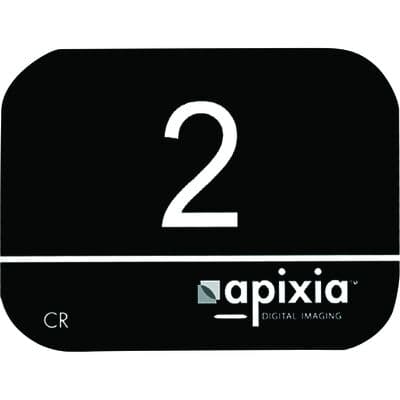 Apixia Dental Photostimulable Phosphor Plates (PSP), Reusable, Size 2, 4/Pkg thumbnail 2