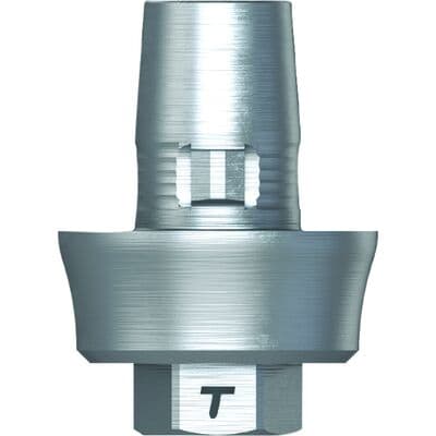 TruBase TiBase – Zimmer/Biomet 3i Tapered Screw-Vent (TSV), 5.7mm, GH3, 1/Pkg - TruBase TiBase – Zimmer/Biomet 3i - TSV, 5.7, GH3 - Image 1
