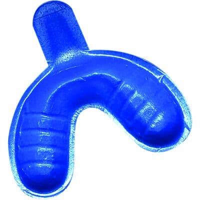 Turbo-CR Large Disposable Single Arch Foam Trays, Blue, 100/Pkg, #1100-100 thumbnail 4