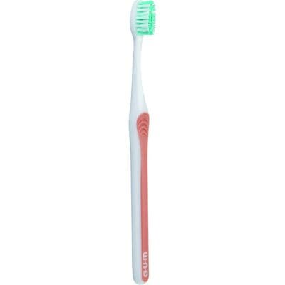 GUM BRIGHT CARE Toothbrush, Compact Sensitive, Assorted Colors, 12/Pkg, 4517PA1 thumbnail 8