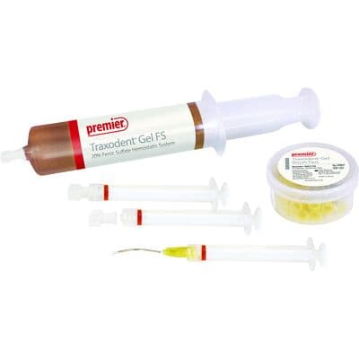 Traxodent Gel FS Starter Kit, 20% Ferric Sulfate Hemostatic System, 30 mL, #9007106 thumbnail 10