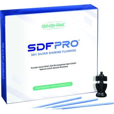 Gingi-Pak SDF Pro 38% Silver Diamine Fluoride Solution Unit Dose Kit, 30 x 0.1 mL Unit Doses + 50 Micro Applicator Tips, 73013 thumbnail 14