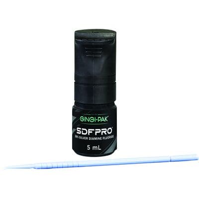 Gingi-Pak SDF Pro 38% Silver Diamine Fluoride Solution Bottle Kit, 5 mL Bottle with 50 Micro Applicator Tips, 73014 thumbnail 18