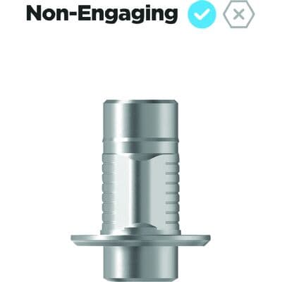 TrueBase Biohorizon Internal Non-Engaging TiBase, 5.7mm Platform, GH1 H5.5 - TrueBase – Biohorizon Internal - Non-Engaging, 5.7, GH1 H5.5 - Image 1