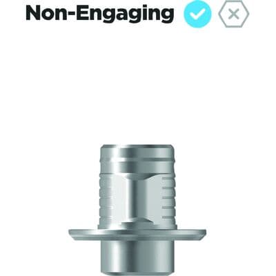 TrueBase Biohorizon Internal Non-Engaging TiBase, 5.7mm Platform, GH1 H3.5 - TrueBase – Biohorizon Internal - Non-Engaging, 5.7, GH1 H3.5 - Image 1
