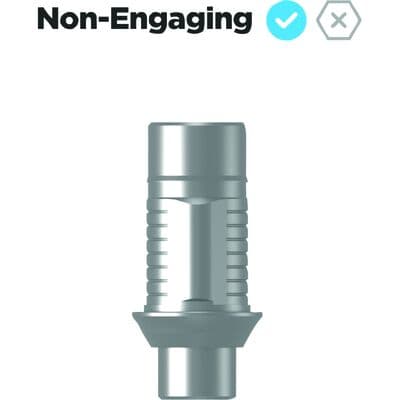 TrueBase Biohorizon Internal Non-Engaging TiBase, 3.0mm Platform, GH1 H5.5, 1/Pkg - TrueBase – Biohorizon Internal - Non-Engaging, 3.0, GH1 H5.5 - Image 1