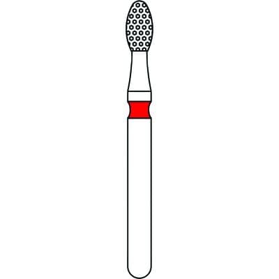 Priva Diamond Diamond Bur, 379-018F, 5/Pk, P379018F - Priva Diamond, Diamond Bur, 379-018F, 5/Pk, P379018F - Image 1