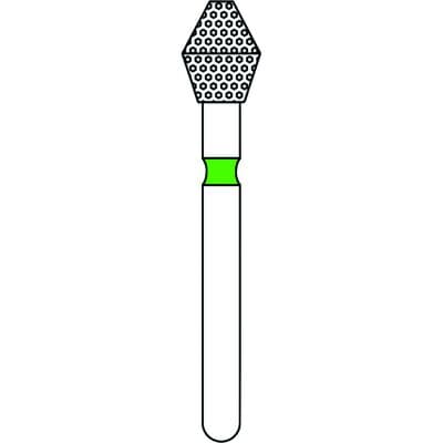 Priva Diamond Diamond Bur, 811-033C, 5/Pk, P811033C - Priva Diamond, Diamond Bur, 811-033C, 5/Pk, P811033C - Image 1