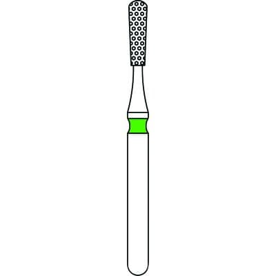 Priva Rotary Instruments Diamond Bur 830L-014C, FG, Coarse, Green, Pear, 1.4 mm Head Diameter, 5/Pkg thumbnail 5