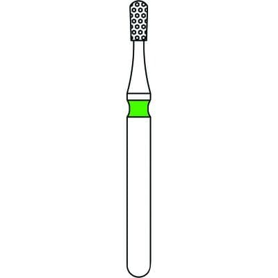 Priva Rotary Instruments Diamond Bur, FG, Coarse, Green, Pear, 1.2 mm Head Diameter, 5/Pkg, #830-012C thumbnail 5