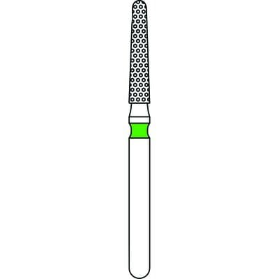 Priva FG #856.016 Coarse Grit Round End Taper Diamond Burs, 5/Pk, Green, P856016C thumbnail 12