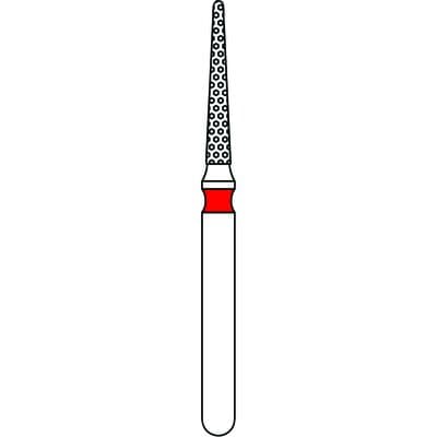 Priva Diamond Diamond Bur, 858-012F, 5/Pk, P858012F - Priva Diamond, Diamond Bur, 858-012F, 5/Pk, P858012F - Image 1