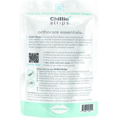 OrthoNu Chillin' Strips, Icy Cocoa, 6/Pkg, ORN0003-02 thumbnail 3