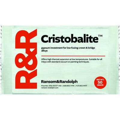 Ransom & Randolph Cristobalite Inlay Investment, 50 g Packets, 144/Pkg thumbnail 3