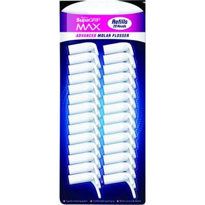 Piksters SupaGRIP Max Molar Floss Refill Heads, 28/Pack thumbnail 2