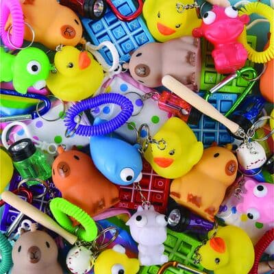 Keychain Assortment, 50/Pkg - Keychain Assortment - 50/Pkg - Image 1