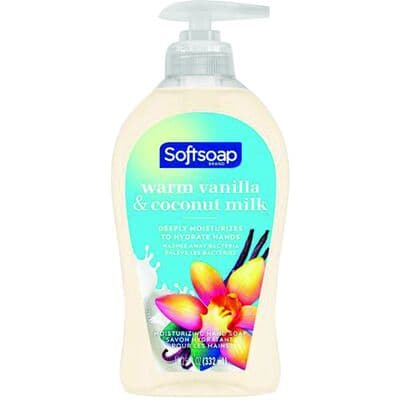 Softsoap Antibacterial Liquid Hand Soap, Vanilla Coconut, 11.25 oz Pump Bottle, 1/Pkg - Softsoap Antibacterial Liquid Hand Soap – 11.25 oz Pump Bottle - Vanilla Coconut, 1/Pkg - Image 1