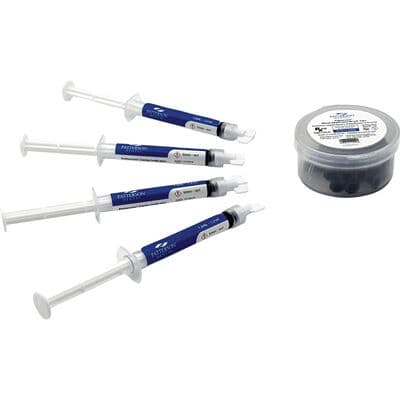 Patterson Caries Detector Kit - Green Indicator, 4 x 1.2ml Syringes, 20 x 19G Metal Applicator Tips - Patterson Caries Detector Kit - Green Indicator - Image 1