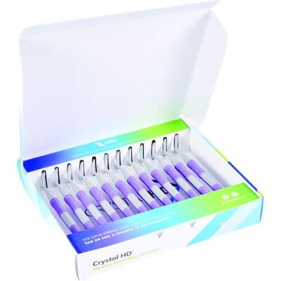 Zirc Dental Crystal HD® Resin Mouth Mirror, #4, Double-Sided, Soft Grip, Neon Purple, 12/Pkg, 50Z384R thumbnail 5