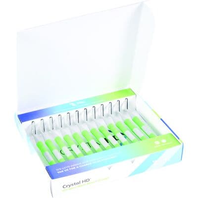 Zirc Dental Crystal HD® Resin Mouth Mirror, #4 Double-Sided Soft Grip, Neon Green, 12/Pkg, 50Z384P thumbnail 5