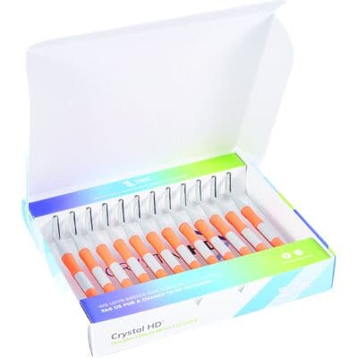 Zirc Dental Crystal HD® Resin Mouth Mirror, #4, Double-Sided, Soft Grip, Neon Orange, 12/Pkg, 50Z384Q thumbnail 6