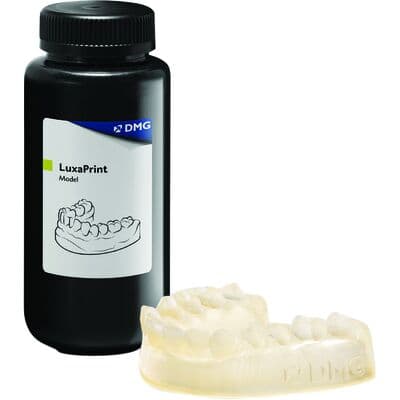LuxaPrint Model 3D Printer Resin, 385/405nm, 500g Bottle, Transparent, 171268 thumbnail 6
