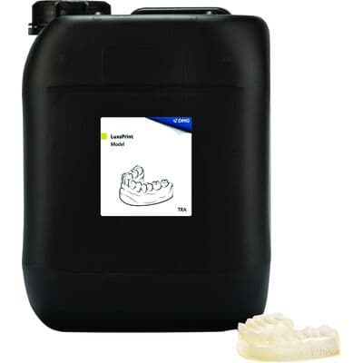 LuxaPrint Model 3D Printing Resin, 385/405nm, 2kg Bottle, Beige, 171265 thumbnail 6