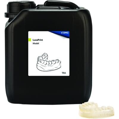 LuxaPrint Model 385/405nm Light-Curing 3D Printing Resin, 2kg Bottle, Transparent, 171270 thumbnail 5