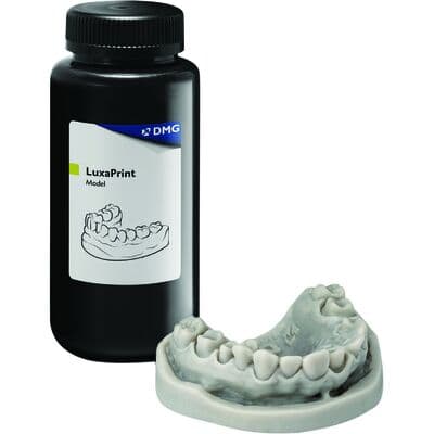 LuxaPrint Model 3D Printer Resin, 385/405nm, 500g Bottle, Gray, 171292 thumbnail 7