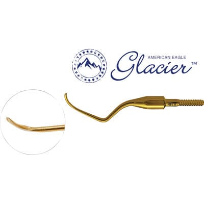 American Eagle® Glacier™ Quik-Tip™ Universal Curette Columbia 4R Posterior with XP® SQUARED Technology, Extended Shank, Cone Socket, 440A Stainless Steel, Each thumbnail 3