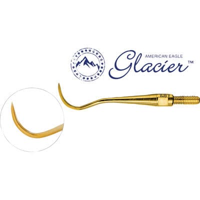 American Eagle® Glacier™ Quik-Tip™ Scaler, Type Blackjack B, XP® SQUARED Technology, Cone Socket, 440A Stainless Steel, 1/Ea thumbnail 3