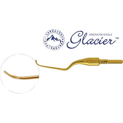 American Eagle Glacier Quik-Tip Gracey +3 Access 4 Curette with XP SQUARED Technology, Cone Socket, 440A Stainless Steel, 1/Pkg thumbnail 3