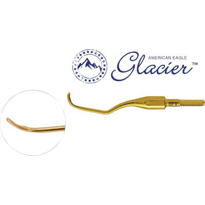 American Eagle Glacier Quik-Tip Gracey Curette #1 Anterior, XP SQUARED Technology, Cone Socket, Standard Shank thumbnail 3