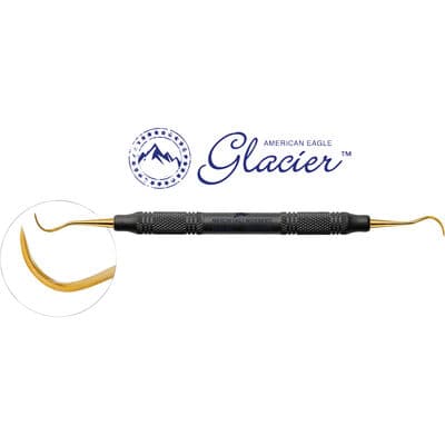 American Eagle Glacier Scaler Blackjack, XP SQUARED Technology, EagleLite Resin Handle, Double End, Black thumbnail 3